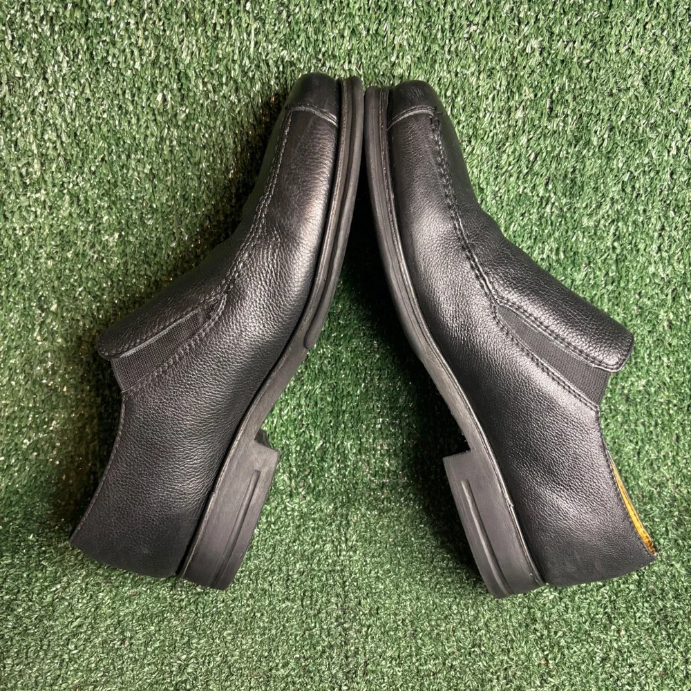 Sandro Moscoloni 5302 LV Leather Comfort Soft Gel Loafer Black Mens Size 10 D